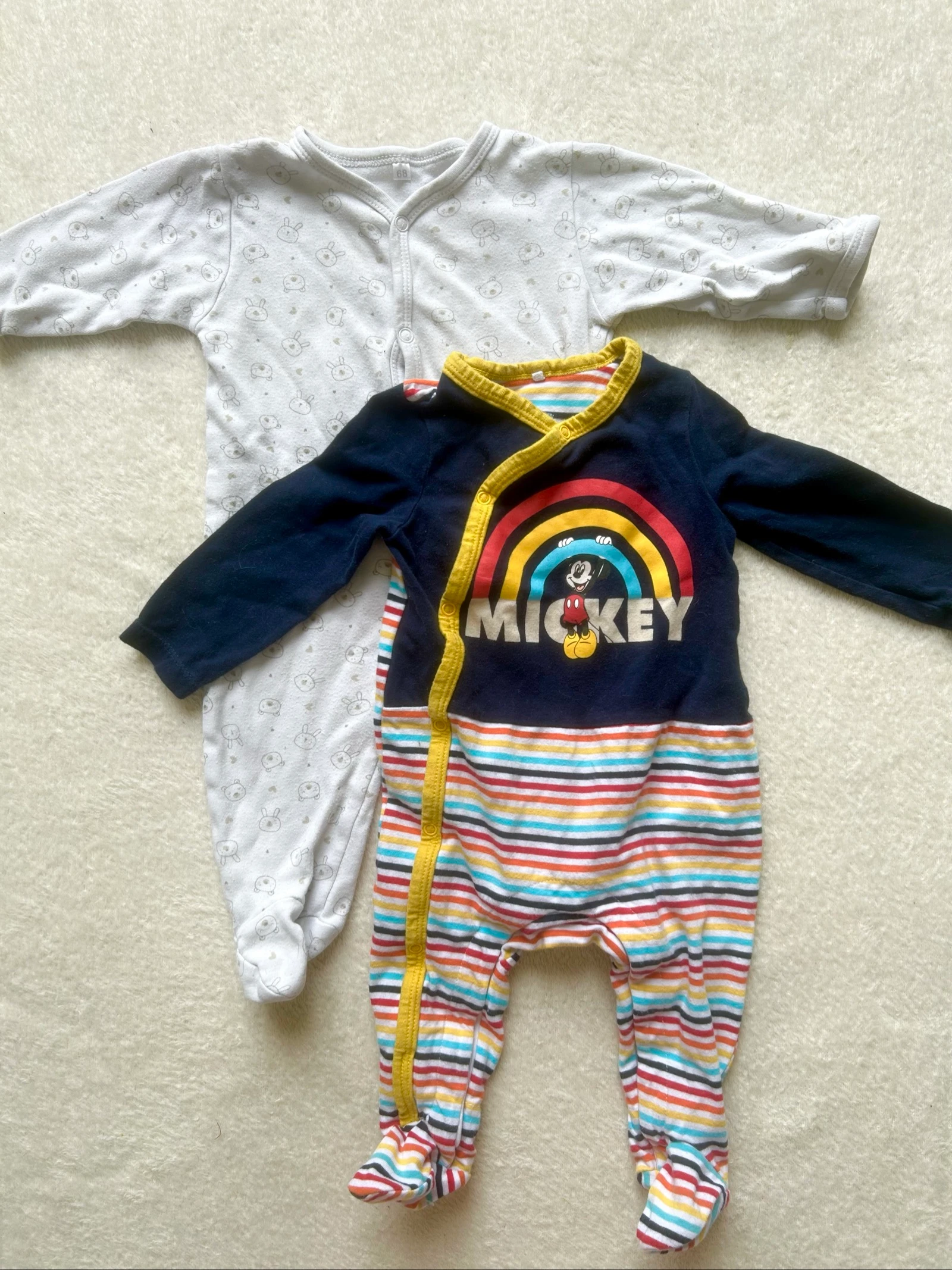 Lot 2 Pyjamas bébé • Taille 6 mois